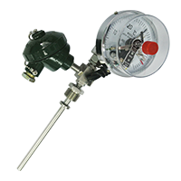 帶熱電偶/阻溫度變送器的雙金屬溫度計(jì)